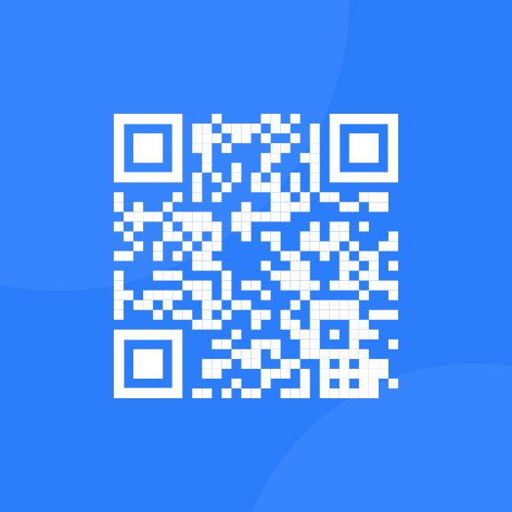 a qr code which links to frontend mentor website